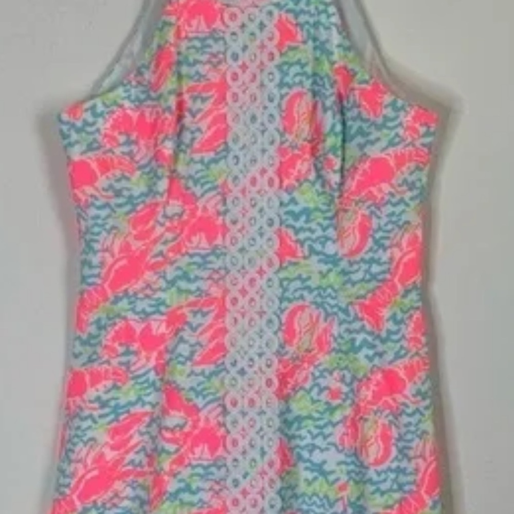 Lilly Pulitzer Pink and Blue Dress